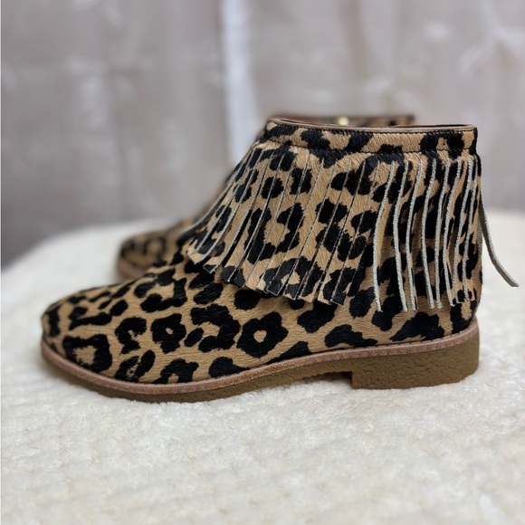 Kate Spade Fringe Leopard Bootie, 6 - Picture 12 of 13